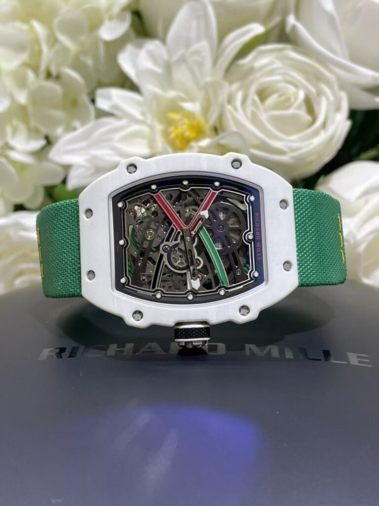 Đồng Hồ Richard Mille RM67-02 Charles Leclerc Carbon Trắng Tùy Chỉnh (1)