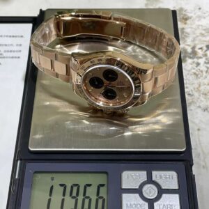 Đồng Hồ Rolex Cosmograph Daytona 116505 Bọc Vàng Hồng 18K 179 Grams 40mm (1)