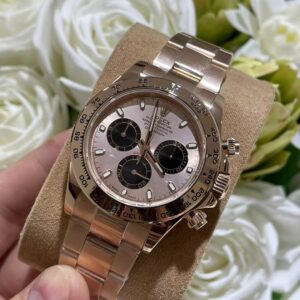 Đồng Hồ Rolex Cosmograph Daytona 116505 Bọc Vàng Hồng 18K 179 Grams 40mm (1)