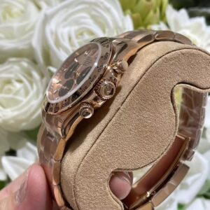 Đồng Hồ Rolex Cosmograph Daytona 116505 Bọc Vàng Hồng 18K 179 Grams 40mm (1)