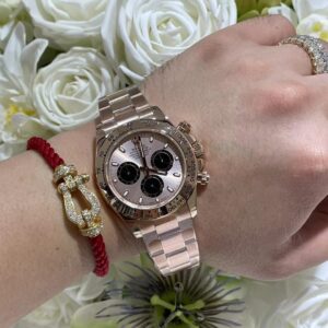 Đồng Hồ Rolex Cosmograph Daytona 116505 Bọc Vàng Hồng 18K 179 Grams 40mm (1)