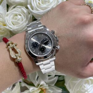 Đồng Hồ Rolex Cosmograph Daytona 126509 Bọc Vàng Trắng 18K Máy 4131 40mm (2)