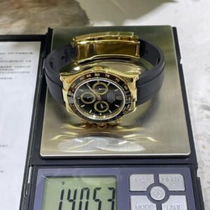 Đồng Hồ Rolex Daytona 116518LN Bọc Vàng 18K Trọng Lượng 140 Grams 40mm