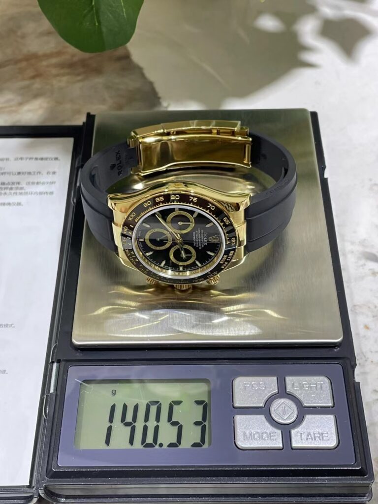 Đồng Hồ Rolex Daytona 116518LN Bọc Vàng 18K Trọng Lượng 140 Grams 40mm