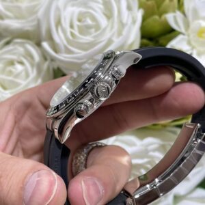 Đồng Hồ Rolex Daytona 116519LN Bọc Vàng Trắng 18K Trọng Lượng 140 Grams 40mm (9)