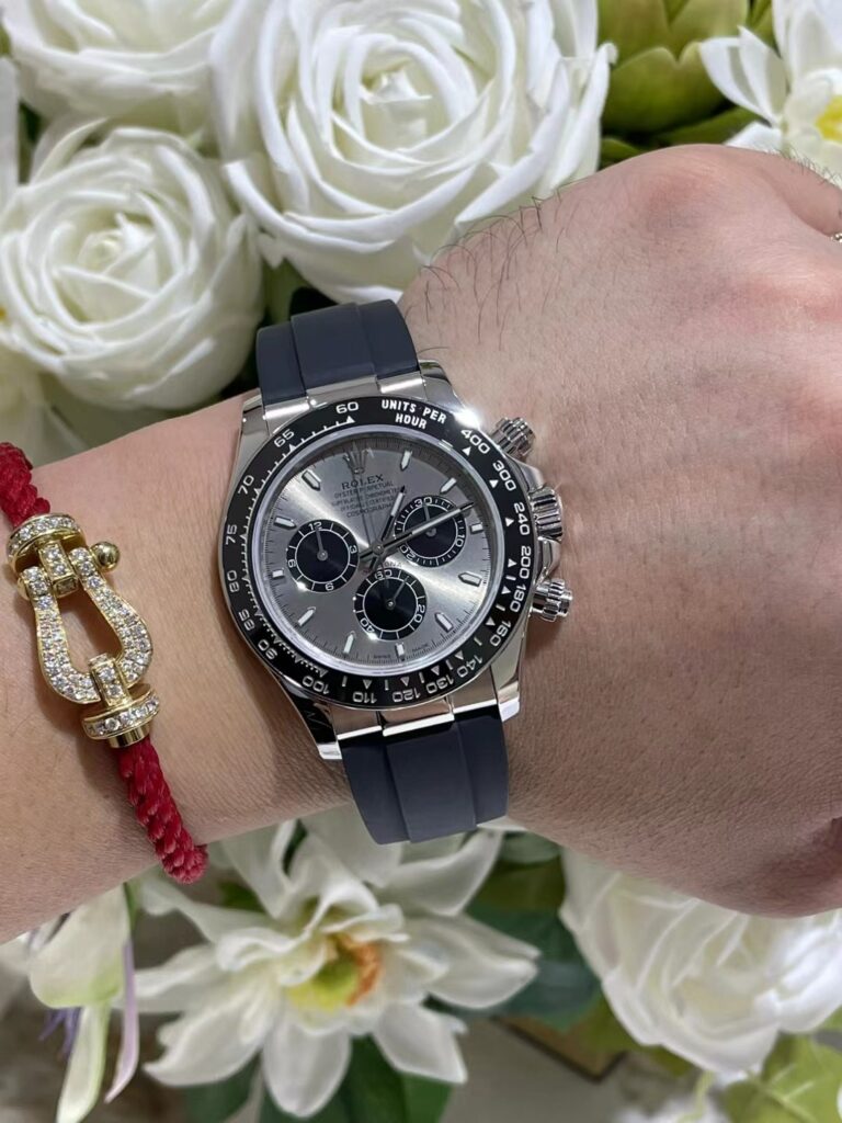 Đồng Hồ Rolex Daytona 116519LN Bọc Vàng Trắng 18K Trọng Lượng 140 Grams 40mm (9)