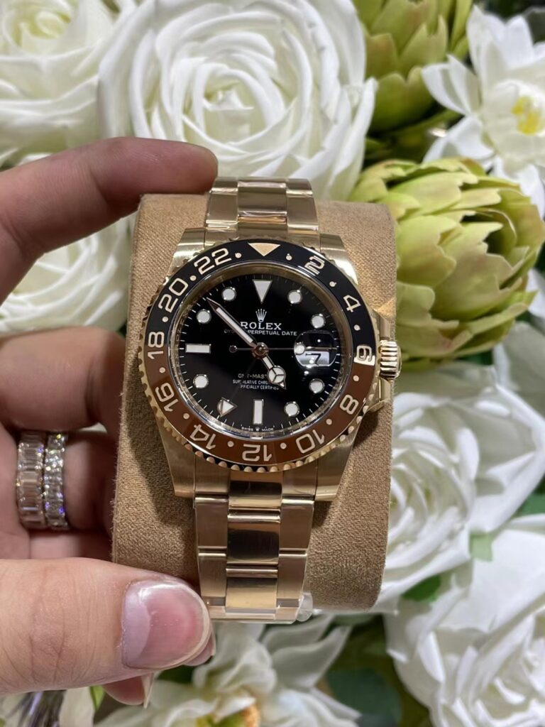 Đồng Hồ Rolex GMT Master II 126715CHNR-Bọc Vàng Hồng 18K 40mm (1)