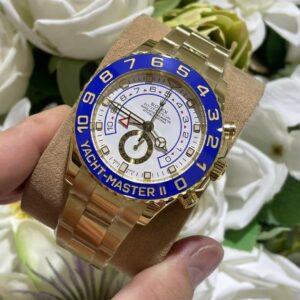 Đồng Hồ Rolex Yacht-Master II 116688 Bọc Vàng 18K Chế Tác Hong Kong 44mm (7)
