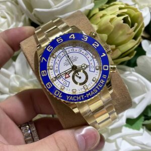 Đồng Hồ Rolex Yacht-Master II 116688 Bọc Vàng 18K Chế Tác Hong Kong 44mm (7)