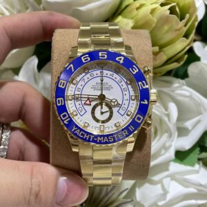 Đồng Hồ Rolex Yacht-Master II 116688 Bọc Vàng 18K Chế Tác Hong Kong 44mm (7)