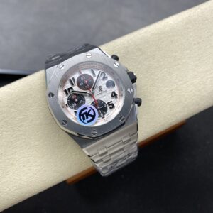Đồng Hồ Audemars Piguet Royal Oak Chronograph 26470ST Mặt Trắng TKF 42mm (6)
