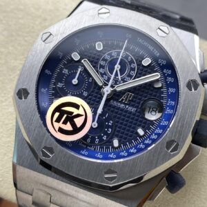 Đồng Hồ Audemars Piguet Royal Oak Chronograph 26470ST Mặt Xanh TKF 42mm (2)