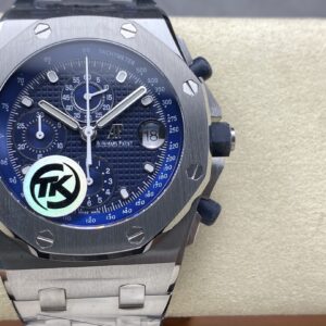 Đồng Hồ Audemars Piguet Royal Oak Chronograph 26470ST Mặt Xanh TKF 42mm (2)