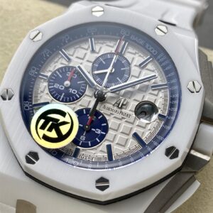 Đồng Hồ Audemars Piguet Royal Oak Offshore 26402CB Gốm Trắng TKF 44mm (9)