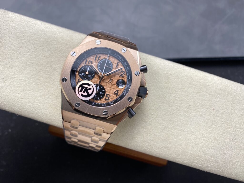 Đồng Hồ Audemars Piguet Royal Oak Offshore Selfwinding Chronograph 26470OR Replica 42mm (9)