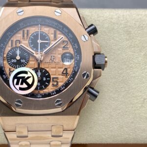 Đồng Hồ Audemars Piguet Royal Oak Offshore Selfwinding Chronograph 26470OR Replica 42mm (9)