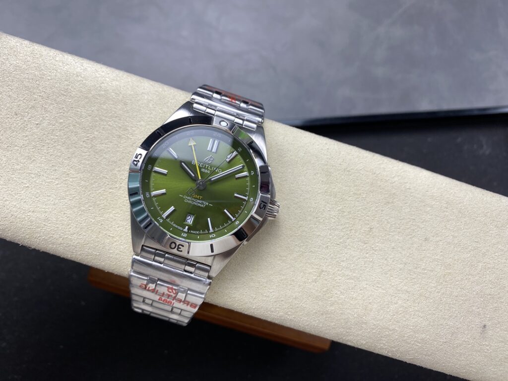 Động Hồ Breitling Chronomat GMT Automatic Nam Dây Kim Loại Replica 11 40mm (7)