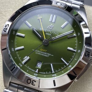 Động Hồ Breitling Chronomat GMT Automatic Nam Dây Kim Loại Replica 11 40mm (7)