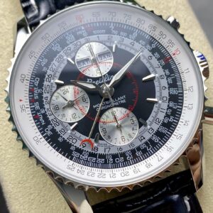 Đồng Hồ Breitling Montbrilliant Datora A2133012-B993BKCD Nam Dây Da Màu Đen 43mm (8)