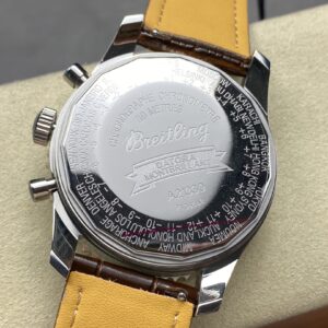 Đồng Hồ Breitling Montbrilliant Datora Replica Nam Dây Da Màu Nâu BLS 43mm (8)