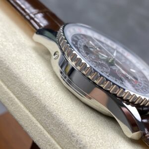 Đồng Hồ Breitling Montbrilliant Datora Replica Nam Dây Da Màu Nâu BLS 43mm (8)