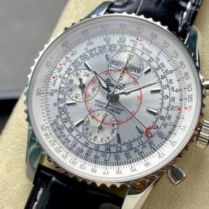 Đồng Hồ Breitling Montbrilliant Datora Replica Nhà Máy BLS Mặt Số Trắng 43mm (9)