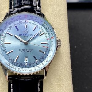 Đồng Hồ Breitling Navitimer Automatic A17329171C1P1 Mặt Xanh Băng Dây Da 41mm (1)