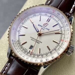 Đồng Hồ Breitling Navitimer R17329F41G1P1 Replica 11 Nam Dây Da Màu Nâu 41mm (9)