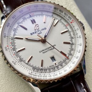 Đồng Hồ Breitling Navitimer R17329F41G1P1 Replica 11 Nam Dây Da Màu Nâu 41mm (9)