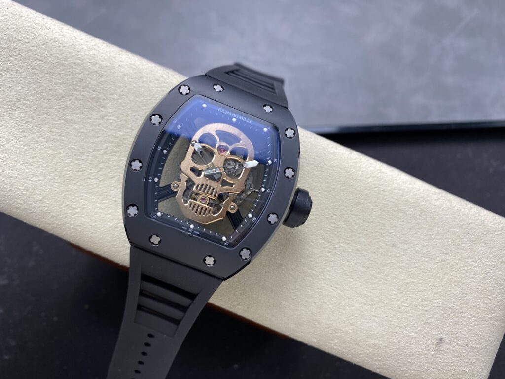 Đồng Hồ Richard Mille RM 52-01 Nano-Ceramic Skull Tourbillon Chế Tác (1)