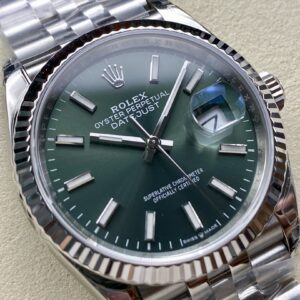 Đồng Hồ Rolex DateJust 126234-0051 Mặt Số Xanh Olive Replica Nhà Máy VS 36mm (7)