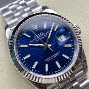 Đồng Hồ Rolex DateJust 126234 Mặt Số Xanh Dương Cọc Dạ Quang Nhà Máy VS 36mm (6)