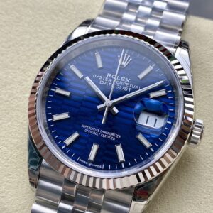 Đồng Hồ Rolex DateJust 126234 Mặt Số Xanh Dương Cọc Dạ Quang Nhà Máy VS 36mm (6)