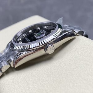 Đồng Hồ Rolex DateJust 126234 Replica Mặt Số Đen Cọc Số Đá Nhà Máy VS 36mm (7)