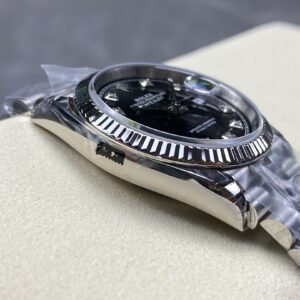 Đồng Hồ Rolex DateJust 126234 Replica Mặt Số Đen Cọc Số Đá Nhà Máy VS 36mm (7)