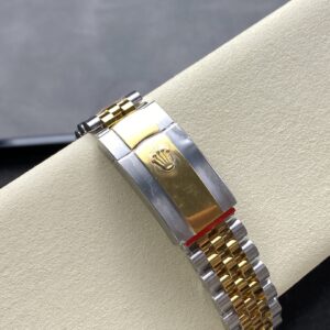 Đồng Hồ Rolex DateJust 126283RBR Mặt Số Vàng Gấp Nếp Đính Đá VS Factory 36mm (9)