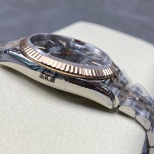 Đồng Hồ Rolex DateJust 126331 Mặt Số Xám Gấp Nếp Replica Nhà Máy VS 36mm (7)