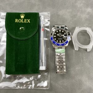 Đồng Hồ Rolex GMT-Master II 126710-0002 Batgirl Nhà Máy AR Sao Chép 40mm (9)