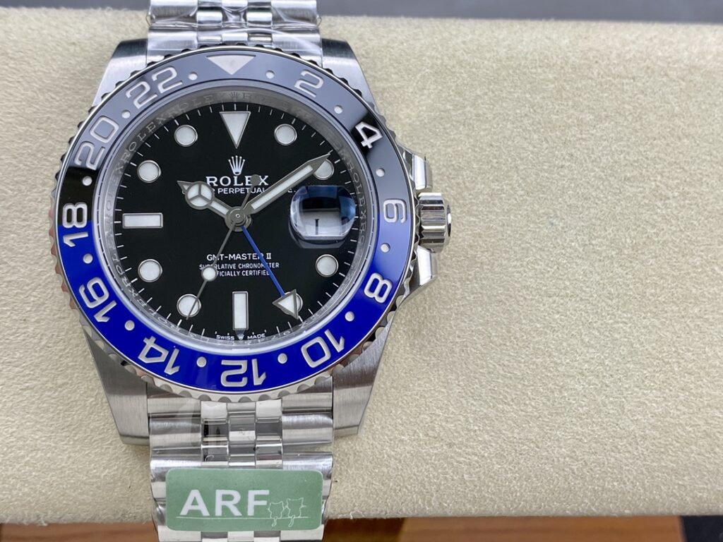 Đồng Hồ Rolex GMT-Master II 126710-0002 Batgirl Nhà Máy AR Sao Chép 40mm (9)