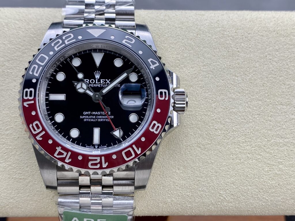 Đồng Hồ Rolex GMT Master II 126710BLRO Pepsi Dây Jubilee Nhà Máy AR 40mm (4)