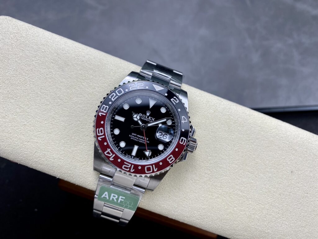 Đồng Hồ Rolex GMT Master II 126710BLRO Pepsi Dây Oyster Nhà Máy AR 40mm (9)
