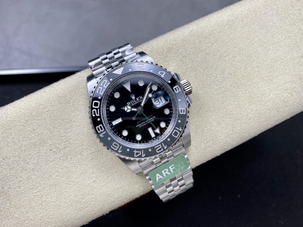Đồng Hồ Rolex GMT-Master II 126710GRNR Bruce Wayne Dây Jubilee AR Factory 40mm (8)