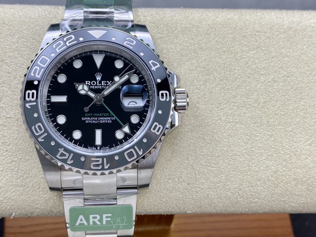Đồng Hồ Rolex GMT-Master II 126710GRNR Bruce Wayne Sao Chép Nhà Máy AR 40mm (9)