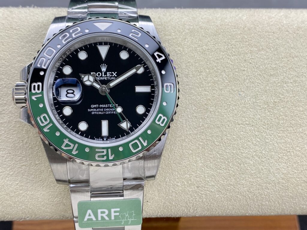 Đồng Hồ Rolex GMT Master II 126720-0001 Sprite Dây Oyster Nhà Máy AR 40mm (9)