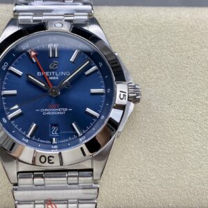 Đồng hồ Breitling Chronomat GMT A32398101C1A1 Mặt Xanh Blue Replica 40mm (4)