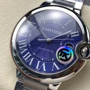 Đồng Hồ Cartier Ballon Bleu WSBB0061 4345 Mặt Xanh Dương TKF 42mm (9)