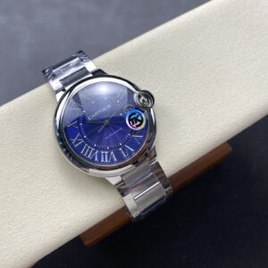 Đồng Hồ Cartier Ballon Bleu WSBB0061 4345 Mặt Xanh Dương TKF 42mm (9)