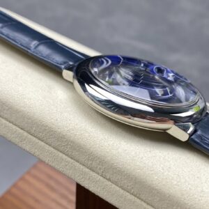 Đồng Hồ Cartier Ballon Bleu de Cartier WSBB0027 Nam Dây Da Màu Xanh 42mm (8)