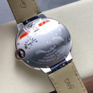 Đồng Hồ Cartier Ballon Bleu de Cartier WSBB0027 Nam Dây Da Màu Xanh 42mm (8)