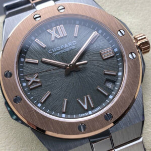 Đồng Hồ Chopard Alpine Eagle Demi Mặt Xám Replica Cao Cấp Nhà Máy GH 41mm (1)